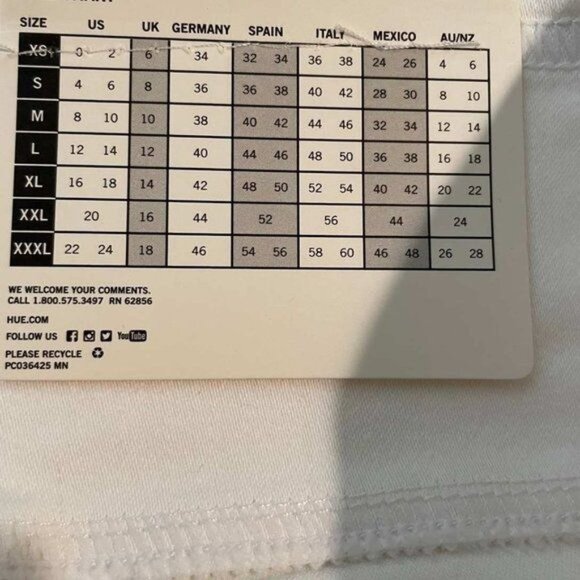 HUE Original Smoothing Denim Leggings XXX LARGE (4141) - Picture 7 of 7